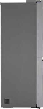 LG 22.5 Cu. Ft. Side-by-Side Counter-Depth Refrigerator Smooth Touch Dispenser Stainless Steel from Kings Outlet