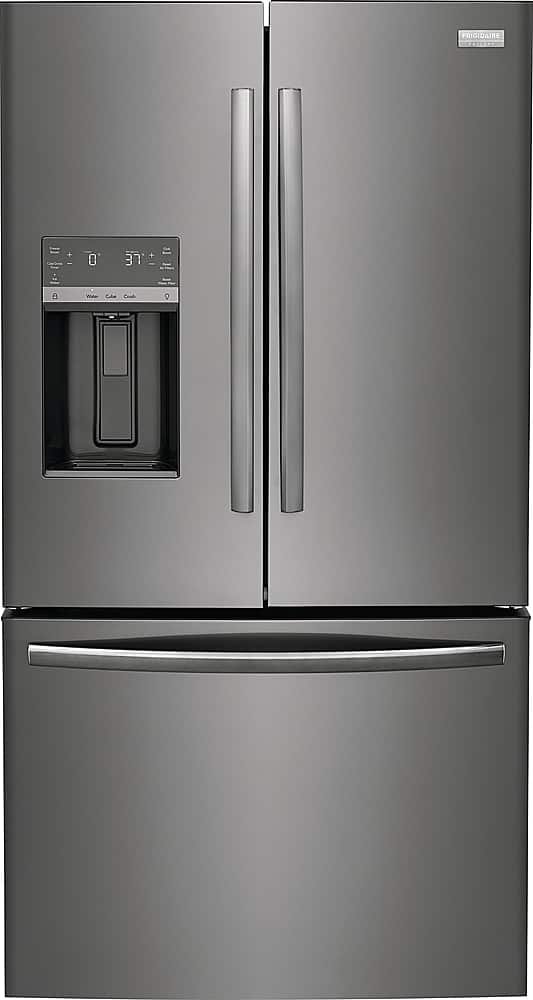 Frigidaire Gallery 27.8 Cu. Ft. French Door Refrigerator Black Stainless Steel from Kings Outlet