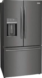 Frigidaire Gallery 22.6 Cu. Ft. Counter-Depth French Door Refrigerator Black Stainless Steel from Kings Outlet