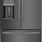 Frigidaire Gallery 22.6 Cu. Ft. Counter-Depth French Door Refrigerator Black Stainless Steel from Kings Outlet