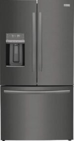 Frigidaire Gallery 22.6 Cu. Ft. Counter-Depth French Door Refrigerator Black Stainless Steel from Kings Outlet