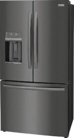 Frigidaire Gallery 22.6 Cu. Ft. Counter-Depth French Door Refrigerator Black Stainless Steel from Kings Outlet