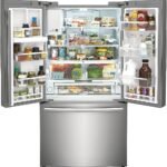 Frigidaire Gallery 27.8 Cu. Ft. French Door Refrigerator Adjustable Temp Drawer Smudge Proof Stainless from Kings Outlet