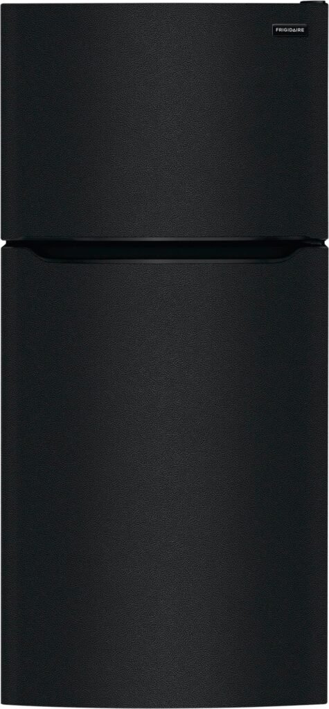 Frigidaire 18.3 Cu. Ft. Garage Ready Top Freezer Refrigerator Black from Kings Outlet