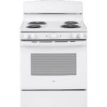 GE 5.0 Cu. Ft. Freestanding Electric Range White from Kings Outlet