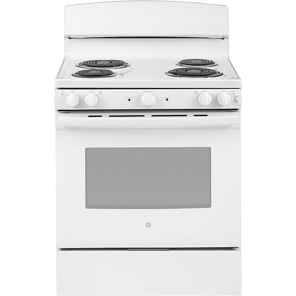 GE 5.0 Cu. Ft. Freestanding Electric Range White from Kings Outlet