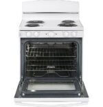 GE 5.0 Cu. Ft. Freestanding Electric Range White from Kings Outlet