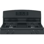 GE 4.8 Cu. Ft. Freestanding Gas Range Black from Kings Outlet