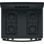 GE 4.8 Cu. Ft. Freestanding Gas Range Black from Kings Outlet