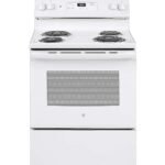 GE 5.0 Cu. Ft. Freestanding Electric Range White from Kings Outlet
