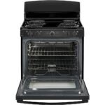 GE 5.0 Cu. Ft. Freestanding Electric Range Black from Kings Outlet
