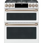Café 6.7 Cu. Ft. Slide-In Double Oven Gas True Convection Range Built-In Wi-Fi Customizable from Kings Outlet