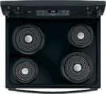 GE 5.0 Cu. Ft. Self-Cleaning Freestanding Electric Range Black from Kings Outlet