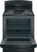 GE 5.0 Cu. Ft. Self-Cleaning Freestanding Electric Range Black from Kings Outlet