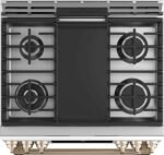 Café 5.6 Cu. Ft. Slide-In Gas Convection Range Customizable Matte White from Kings Outlet
