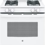 GE 4.8 Cu. Ft. Freestanding Gas Range White from Kings Outlet