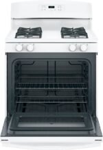 GE 4.8 Cu. Ft. Freestanding Gas Range White from Kings Outlet
