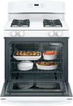 GE 4.8 Cu. Ft. Freestanding Gas Range White from Kings Outlet