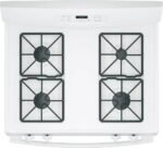 GE 4.8 Cu. Ft. Freestanding Gas Range White from Kings Outlet