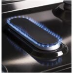 GE 5.0 Cu. Ft. Freestanding Gas Range Black from Kings Outlet