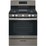 GE 5.0 Cu. Ft. Freestanding Gas Range Slate from Kings Outlet