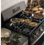 GE 5.0 Cu. Ft. Freestanding Gas Range Slate from Kings Outlet