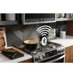 GE Profile 5.6 Cu. Ft. Slide-In Gas True Convection Range Built-In Wi-Fi Hot Air from Kings Outlet