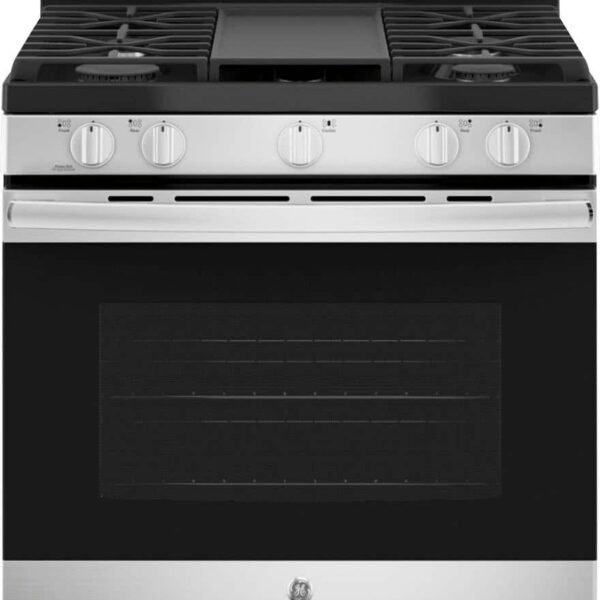 GE 5.0 Cu. Ft. Freestanding Gas Range Stainless Steel from Kings Outlet