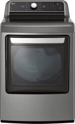 LG 7.3 Cu. Ft. Smart Electric Dryer EasyLoad Door Graphite Steel from Kings Outlet