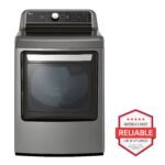 LG 7.3 Cu. Ft. Smart Electric Dryer EasyLoad Door Graphite Steel from Kings Outlet