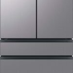 Samsung BESPOKE 29 cu. ft. 4-Door French Door Smart Refrigerator Beverage Center Stainless Steel from Kings Outlet