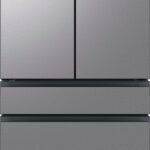 Samsung BESPOKE 23 cu. ft. 4-Door French Door Counter Depth Smart Refrigerator Beverage Center from Kings Outlet