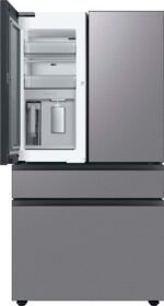 Samsung BESPOKE 23 cu. ft. 4-Door French Door Counter Depth Smart Refrigerator Beverage Center from Kings Outlet
