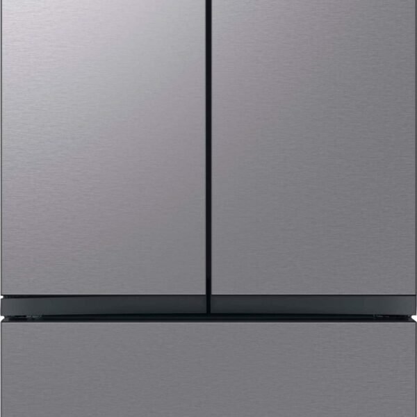 Samsung BESPOKE 30 cu. ft. 3-Door French Door Smart Refrigerator Beverage Center Stainless Steel from Kings Outlet