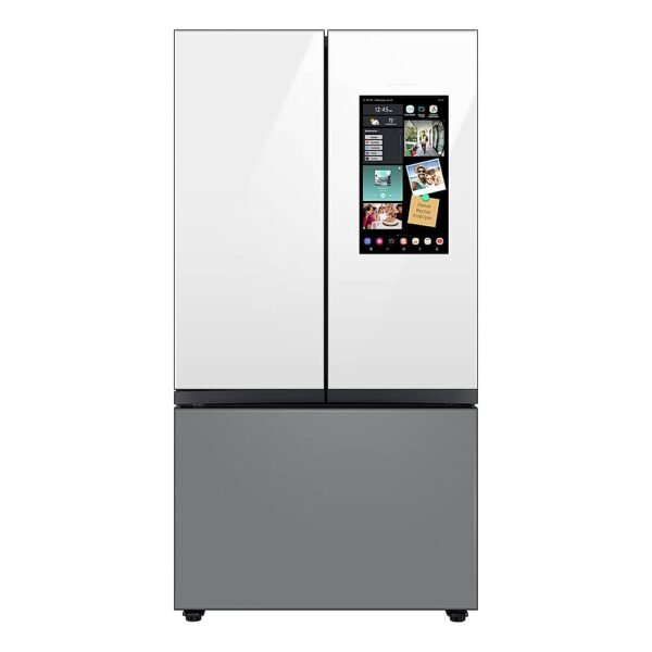 Samsung BESPOKE 24 cu. ft. 3-Door French Door Counter Depth Smart Refrigerator Family Hub from Kings Outlet