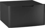 GE 16" Laundry Pedestal Storage Drawer Select Washers Dryers Carbon Graphite from Kings Outlet