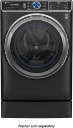 GE 7" RightHeight Riser Laundry Pedestal Select Washers Dryers Carbon Graphite from Kings Outlet