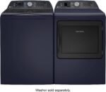 GE Profile 7.3 Cu. Ft. Smart Gas Dryer Fabric Refresh Steam Washer Link Sapphire from Kings Outlet