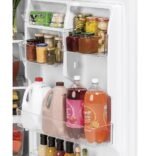 GE 19.2 Cu. Ft. Top-Freezer Refrigerator Garage Ready Performance Stainless Steel from Kings Outlet