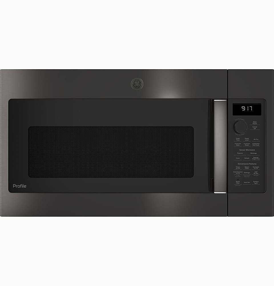 GE Profile Profile Series 1.7 Cu. Ft. Convection Over-the-Range Microwave Sensor Cooking Chef Connect from Kings Outlet