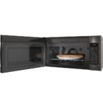 GE Profile Profile Series 1.7 Cu. Ft. Convection Over-the-Range Microwave Sensor Cooking Chef Connect from Kings Outlet