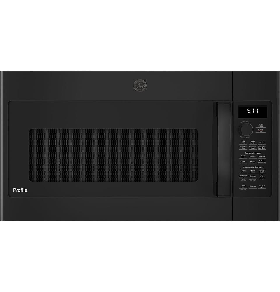 GE Profile Profile Series 1.7 Cu. Ft. Convection Over-the-Range Microwave Sensor Cooking Chef Connect from Kings Outlet