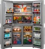 KitchenAid 19.4 Cu. Ft. French Door Refrigerator Flexible Temperature Zone Stainless Steel from Kings Outlet