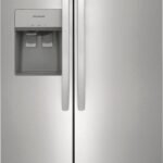 Frigidaire 22.3 Cu. Ft. Side-by-Side Refrigerator Stainless Steel from Kings Outlet