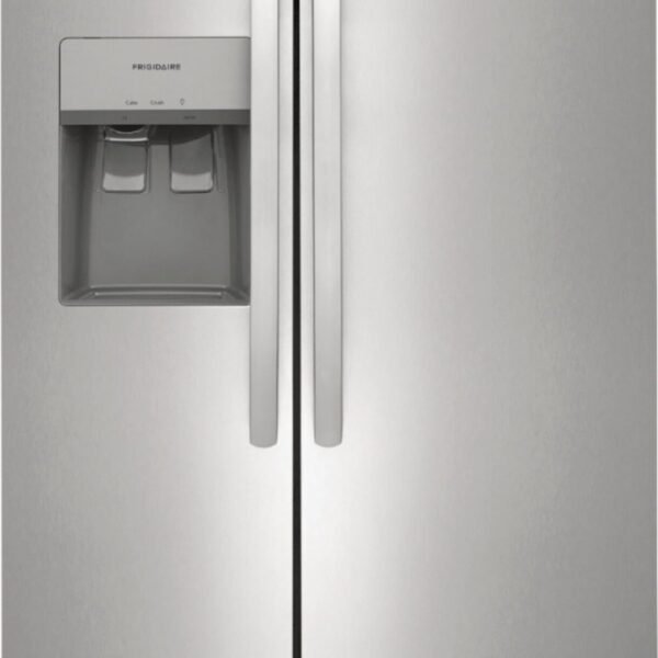 Frigidaire 22.3 Cu. Ft. Side-by-Side Refrigerator Stainless Steel from Kings Outlet