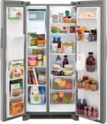 Frigidaire 22.3 Cu. Ft. Side-by-Side Refrigerator Stainless Steel from Kings Outlet