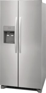 Frigidaire 22.3 Cu. Ft. Side-by-Side Refrigerator Stainless Steel from Kings Outlet