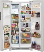 Frigidaire 22.3 Cu. Ft. Side-by-Side Refrigerator EvenTemp Cooling System White from Kings Outlet