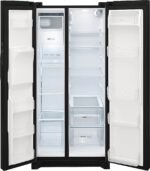 Frigidaire 22.3 Cu. Ft. Side-by-Side Refrigerator EvenTemp Cooling System Black from Kings Outlet