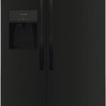 Frigidaire 25.6 Cu. Ft. Side-by-Side Refrigerator EvenTemp Cooling System Black from Kings Outlet